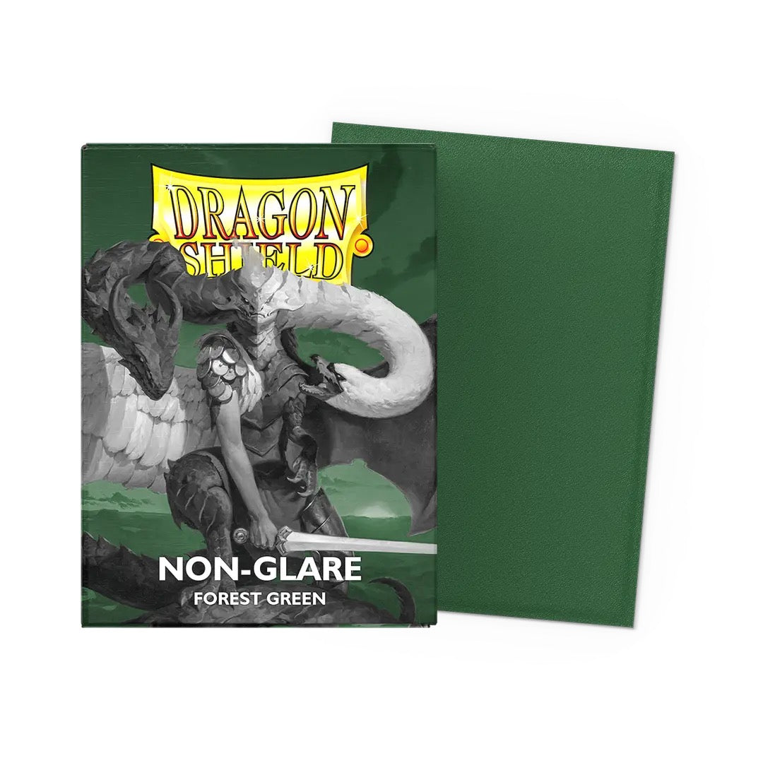 Dragon Shield - Forest Green - Non-Glare Sleeves