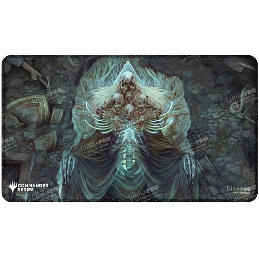 Ultra Pro - Commander Series #5 - Three Color Wedge - Myrkul Stitched Playmat for Magic: The Gathering