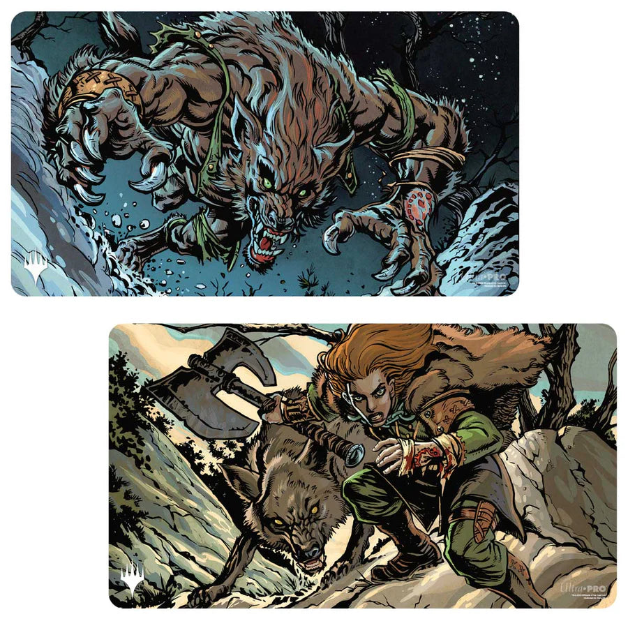 Ultra Pro - Innistrad Remastered Huntmaster of the Fells / Ravager of the Fells Double-Sided Playmat for Magic: The Gathering