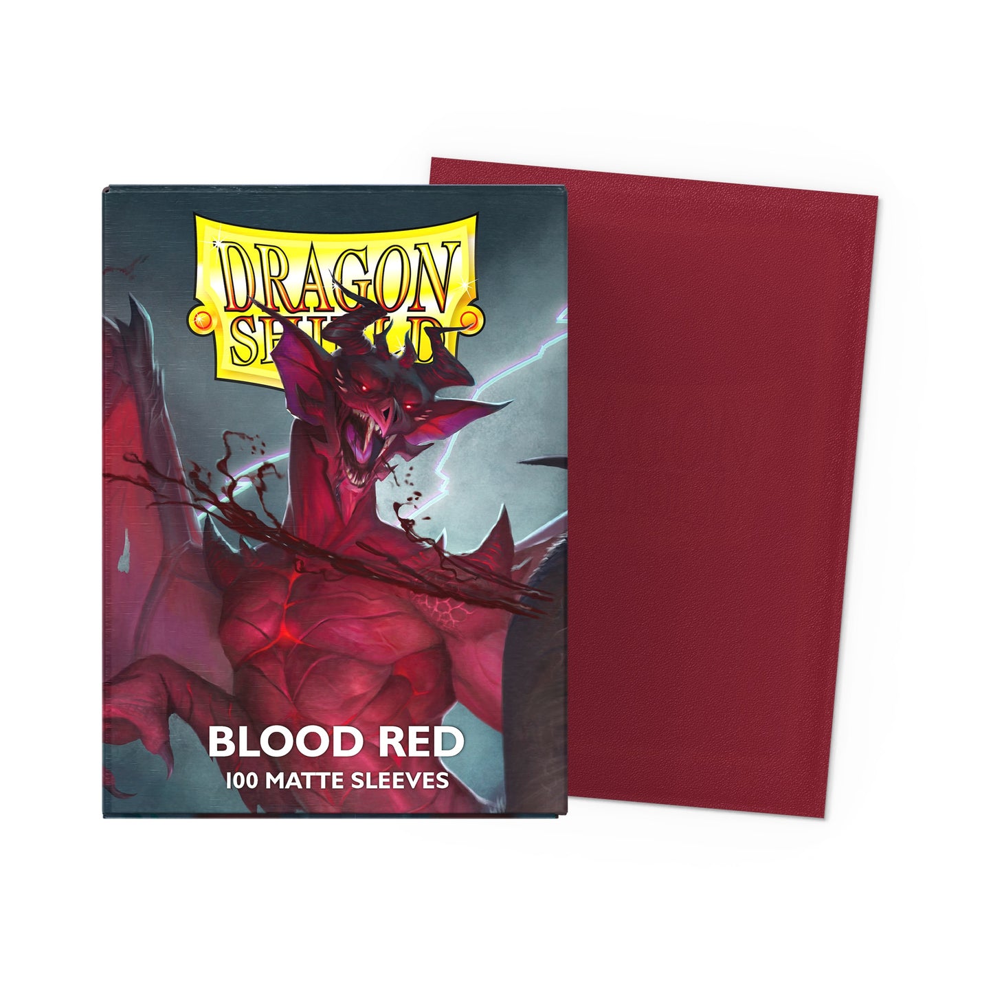 Dragon Shield - Blood Red - Matte Sleeves