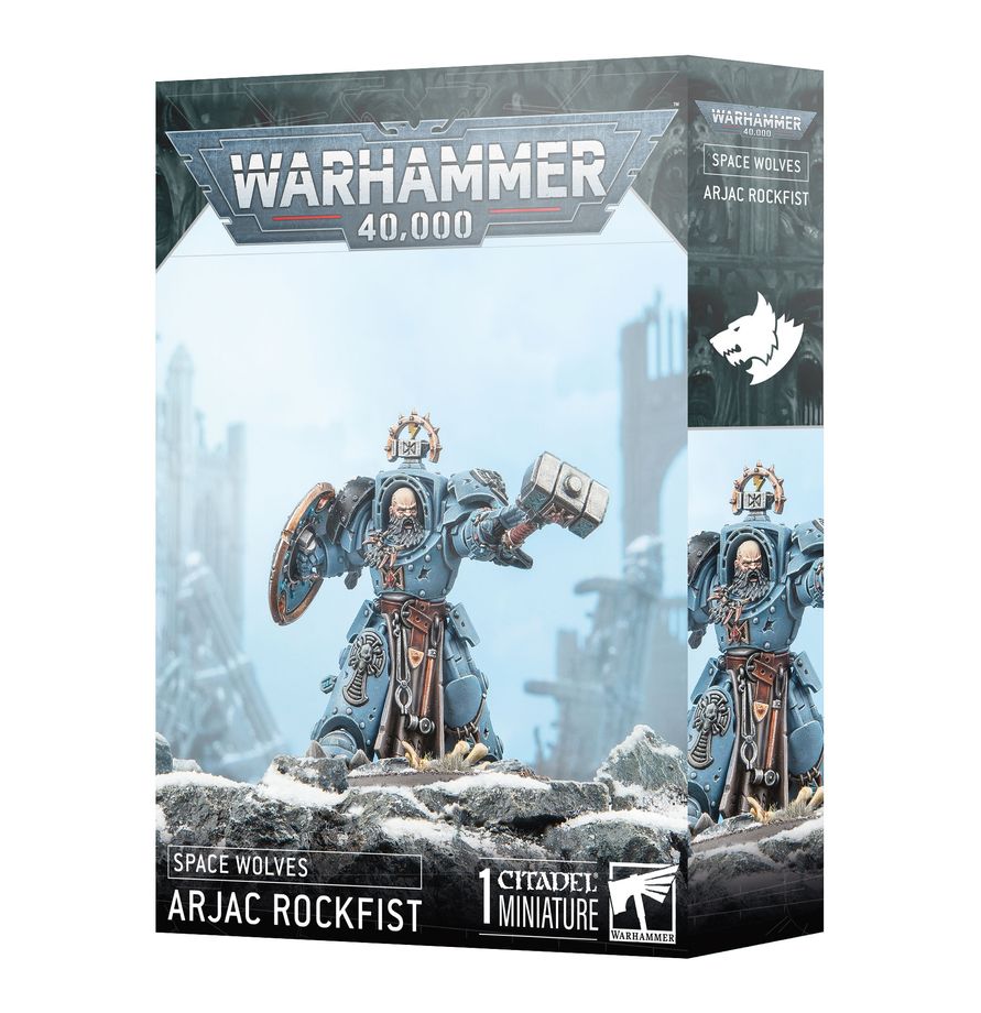 Warhammer 40,000 - Space Wolves - Arjac Rockfist