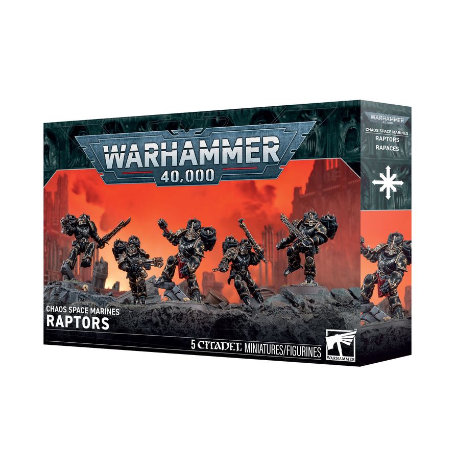 Warhammer 40,000 - Chaos Space Marines - Raptors