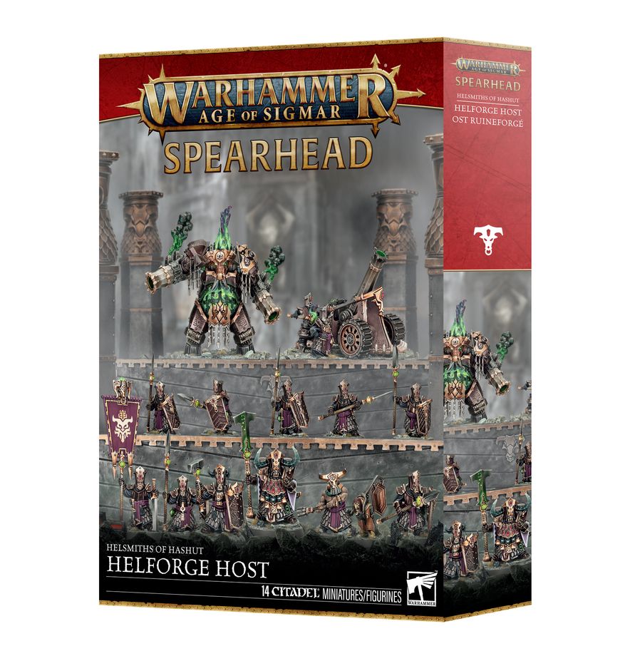 Warhammer: Age of Sigmar - Spearhead - Helsmiths of Hashut - Helforge Host
