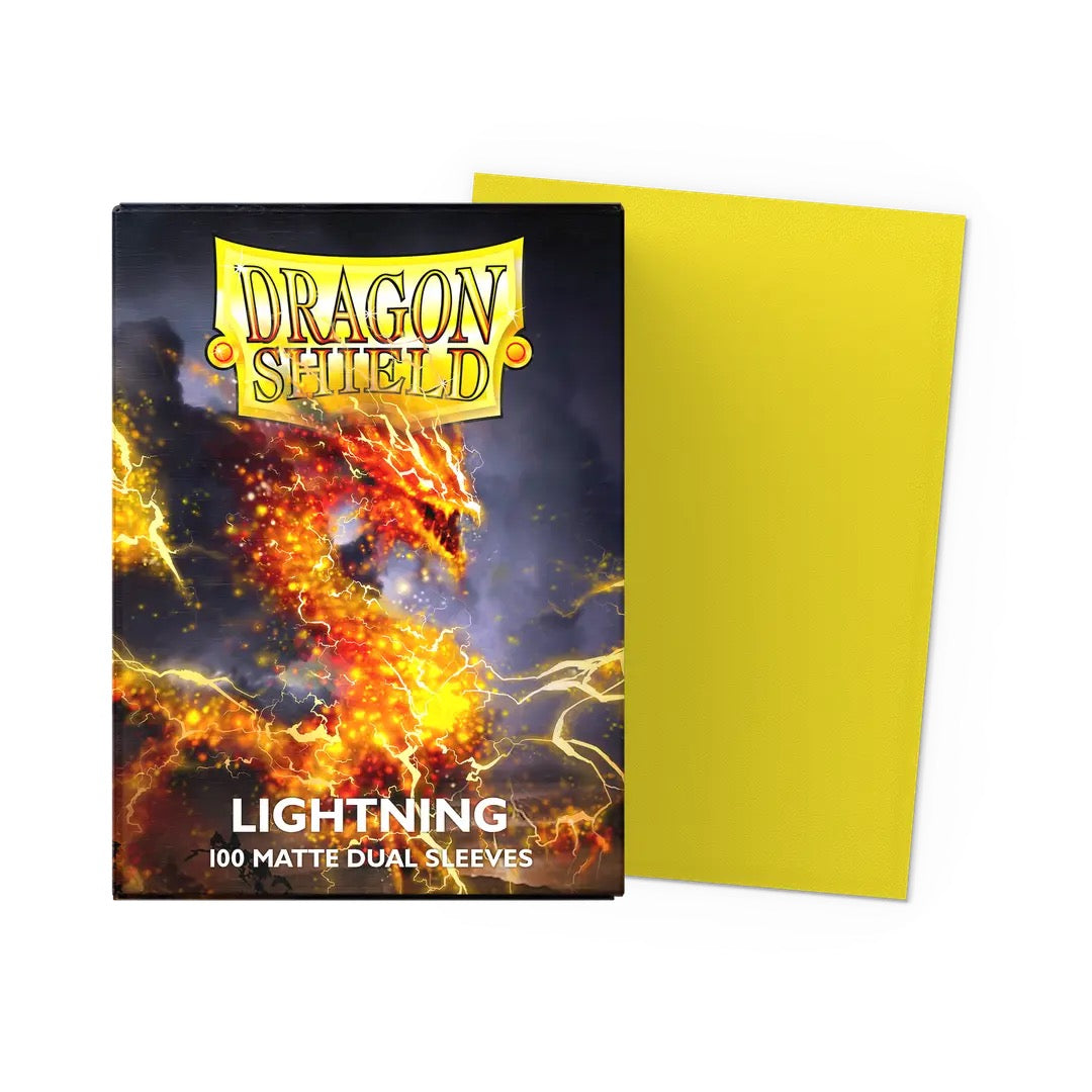 Dragon Shield - Lightning - Dual Matte Sleeves