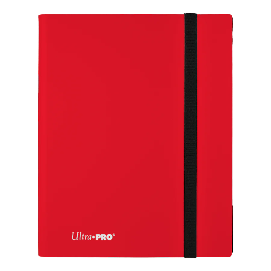 Ultra Pro - Eclipse 9-Pocket PRO Binder - Apple Red