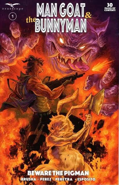 Man Goat & the Bunny Man: Beware the Pigman Issue 1 (Cover A)