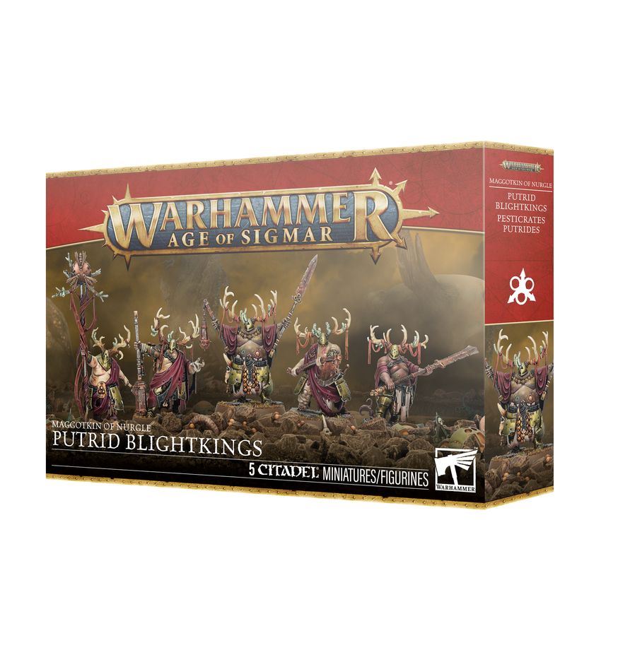Warhammer: Age of Sigmar - Maggotkin of Nurgle - Putrid Blightkings