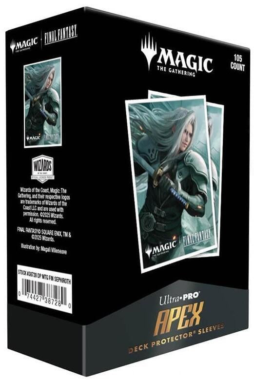 Sephiroth APEX Deck Protector Sleeves (105) - Final Fantasy