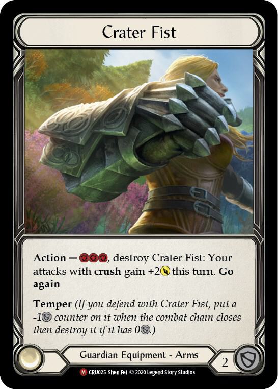 Crater Fist - (CRU) (1st Ed.) (CF)