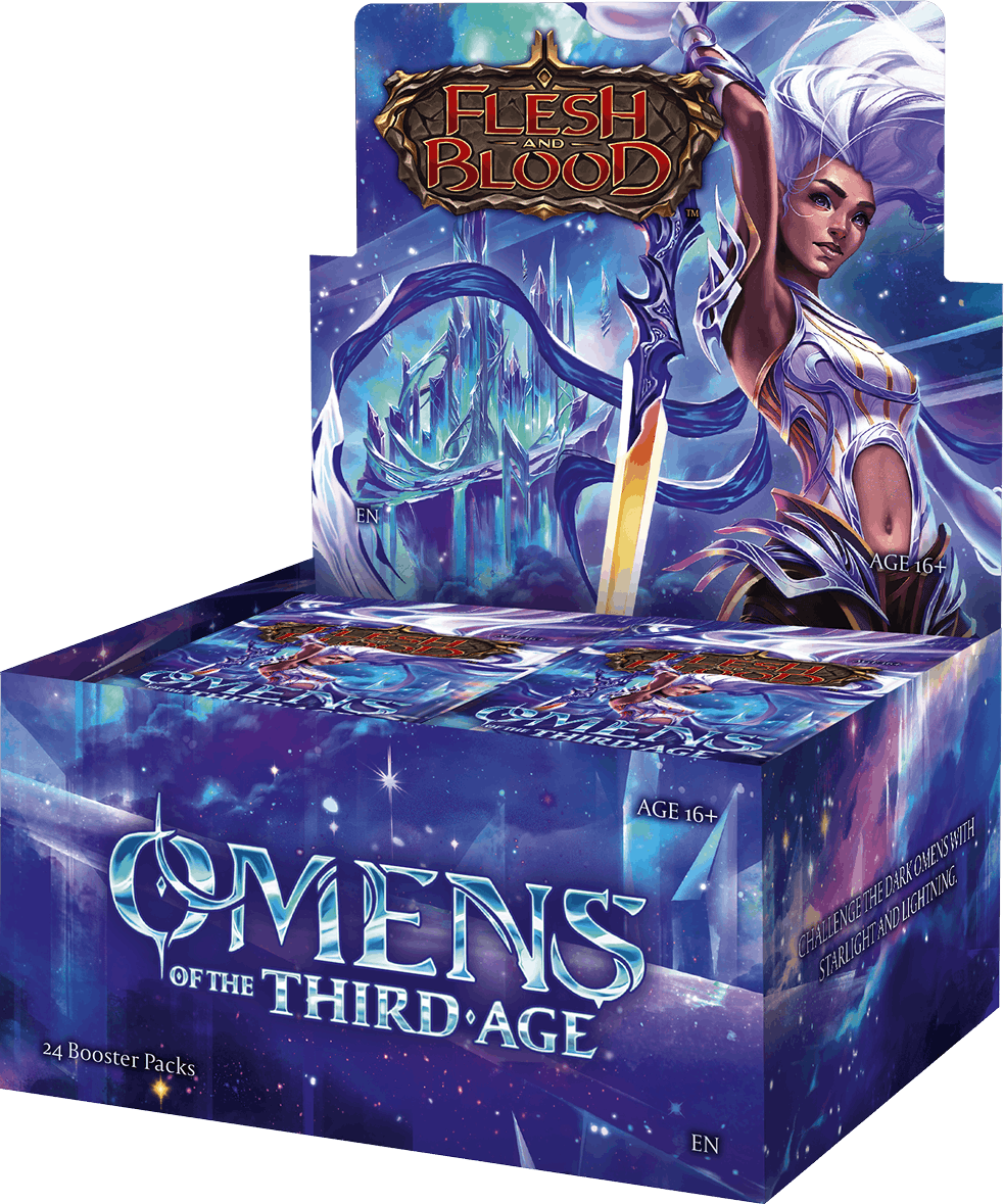 Flesh And Blood - Omens of The Third Age - Booster Box