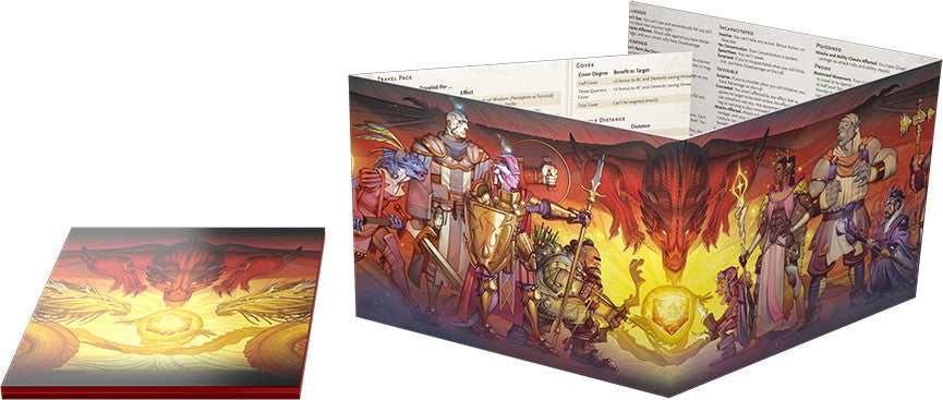 Dungeon & Dragons - Dungeon Master’s Screen - For 5th Edition Player’s Handbook (2024), Dungeon Master’s Guide (2024), & Monster Manual (2025)