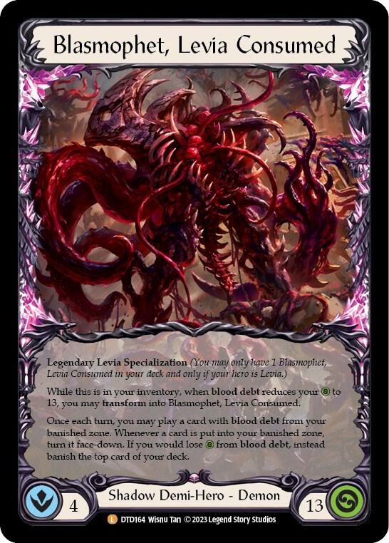 Levia, Redeemed //Blasmophet, Levia Consumed - (DTD)