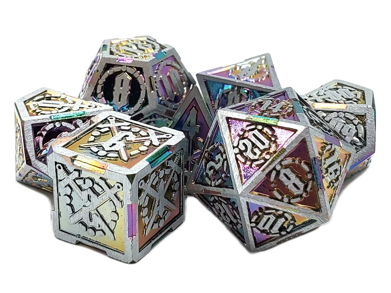 Old School Dice - Knights of the Round Table - Spectral