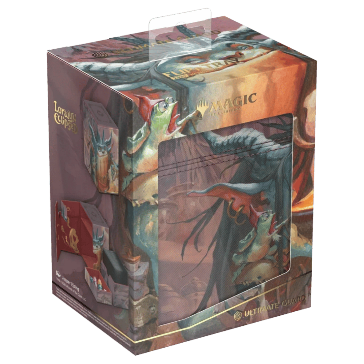 Magic: The Gathering - FLIP ‘n’ TRAY 133+ Xenoskin - Lorwyn Eclipsed - Grub, Storied Matriarch