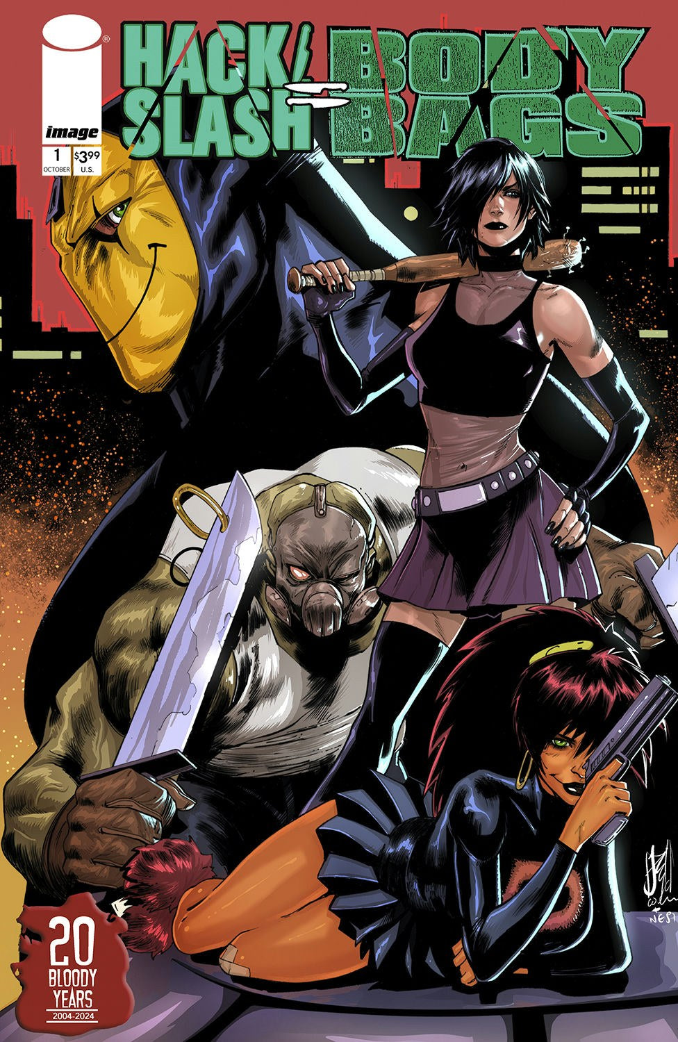 HACK SLASH BODY BAGS #1 (OF 4) CVR A
