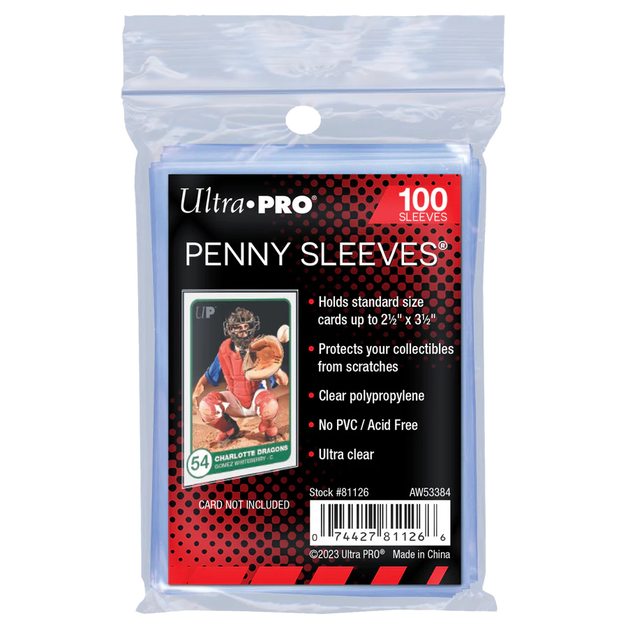 Ultra Pro - Clear - 100 Penny Sleeves