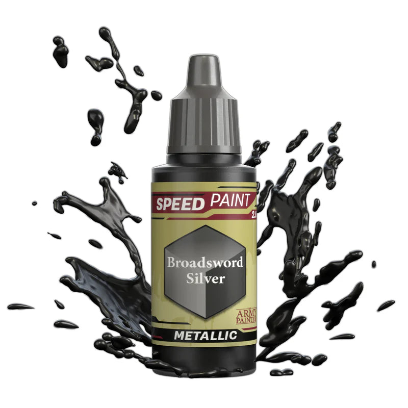 Army Painter - Speed Paint - Metalic - Broadsword Silver