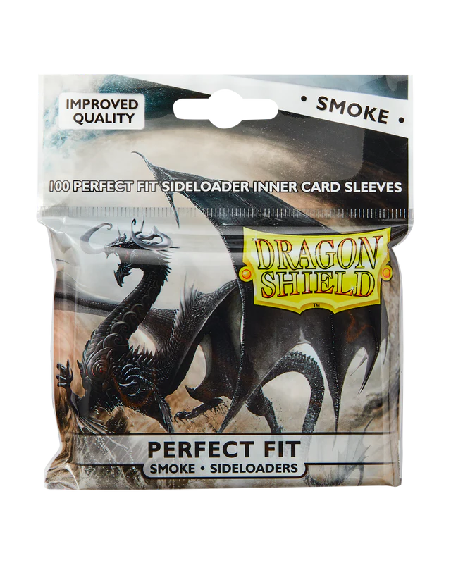Dragon Shield - Smoke - Sideloaders - Perfect Fit Sleeves