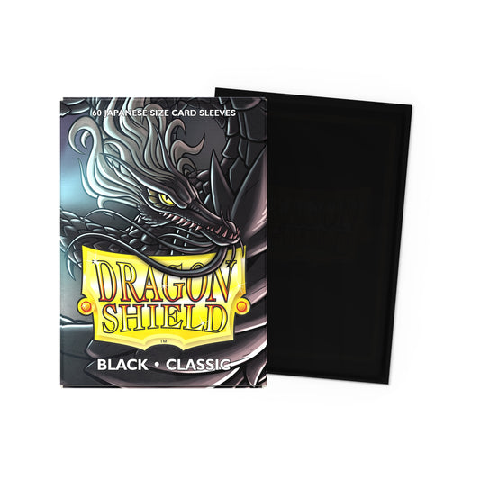 Dragon Shield - Black - Japanese Size - Matte Sleeves
