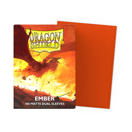 Dragon Shield - Ember - Dual Matte Sleeves