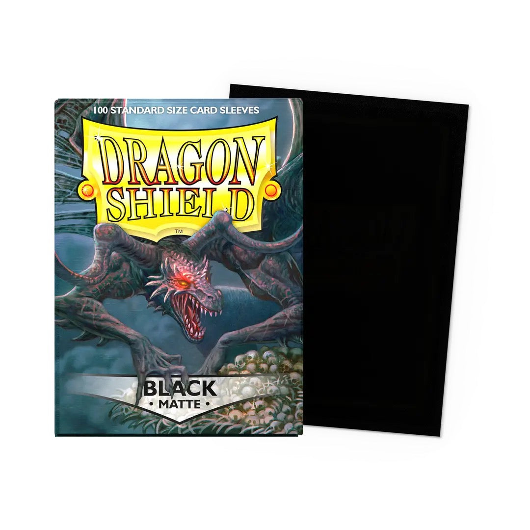 Dragon Shield - Black - Matte Sleeves