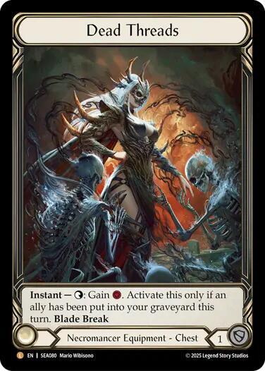 Dead Threads Extended Art