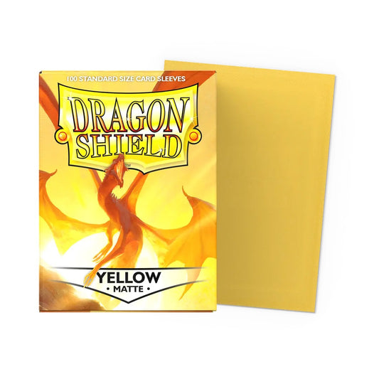 Dragon Shield - Yellow - Matte Sleeves