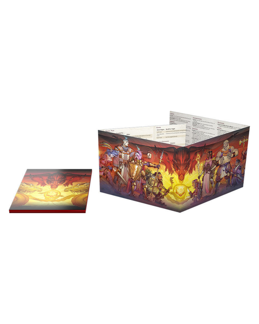 Dungeon & Dragons - Dungeon Master’s Screen  - For 5th Edition Player’s Handbook (2024), Dungeon Master’s Guide (2024), & Monster Manual (2025)