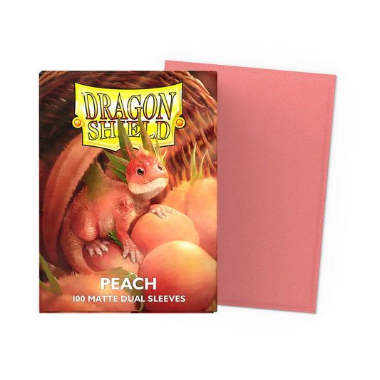 Dragon Shield - Peach - Dual Matte Sleeves