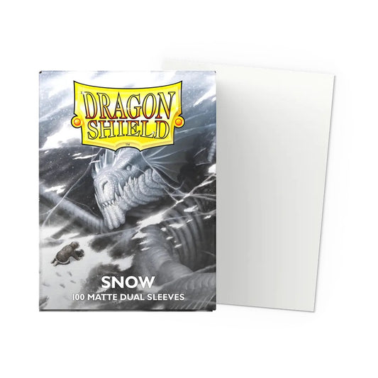 Dragon Shield - Snow - Dual Matte Sleeves