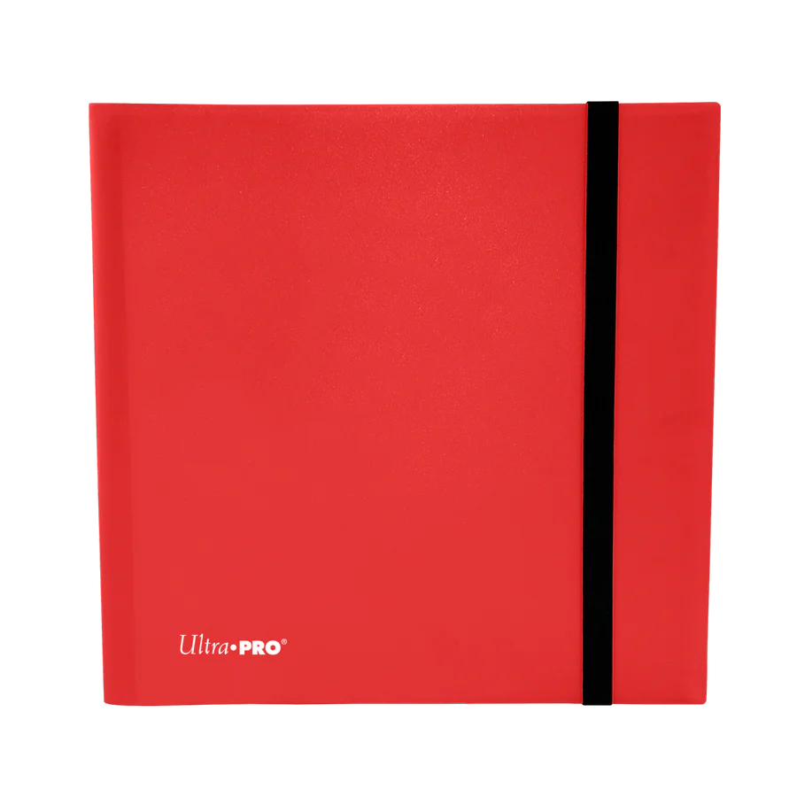Ultra Pro - Eclipse 12-Pocket PRO Binder - Apple Red