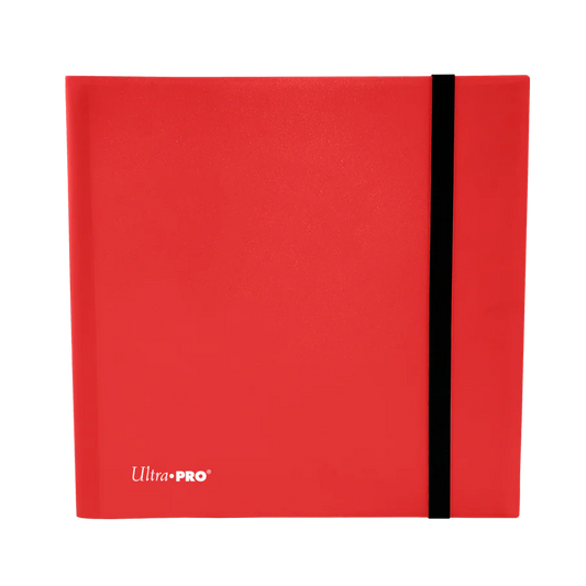 Ultra Pro - Eclipse 12-Pocket PRO Binder - Apple Red