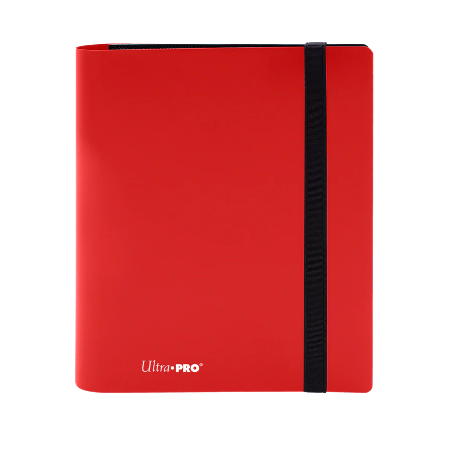 Ultra Pro - Eclipse 4-Pocket PRO Binder - Apple Red