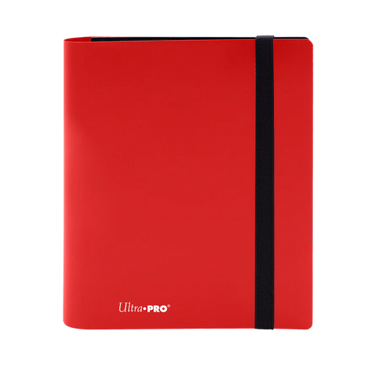 Ultra Pro - Eclipse 4-Pocket PRO Binder - Apple Red