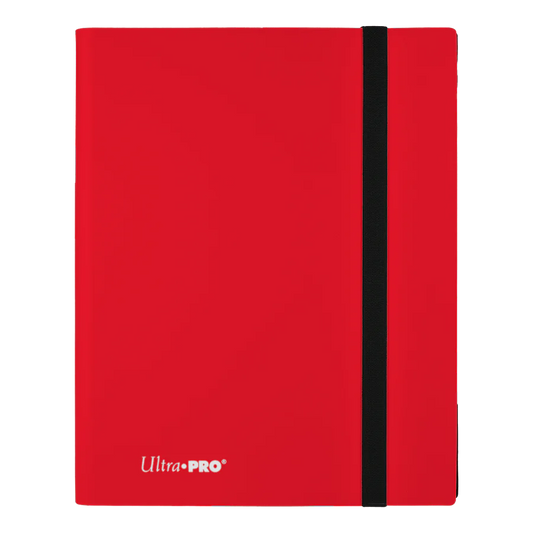 Ultra Pro - Eclipse 9-Pocket PRO Binder - Apple Red