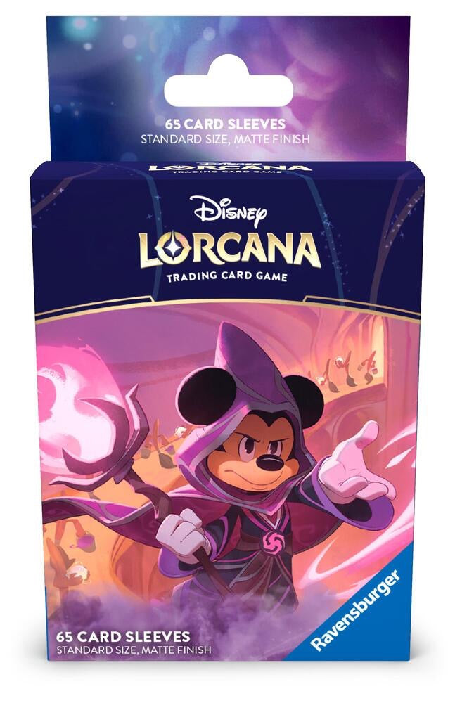 Lorcana - Card Sleeves - Mickey Mouse - Wayward Sorcerer