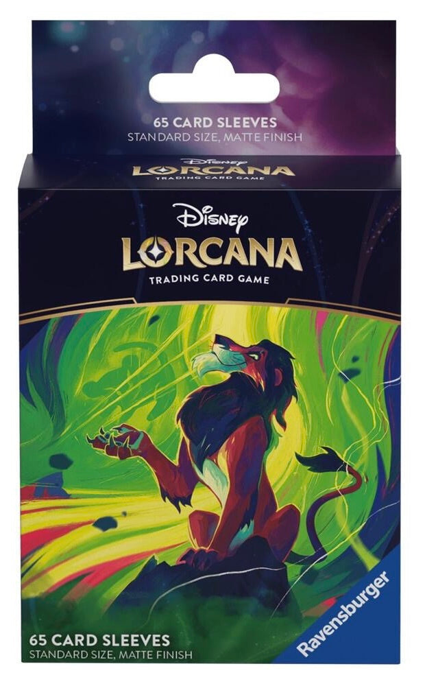 Lorcana - Card Sleeves - Scar - Vengeful Lion