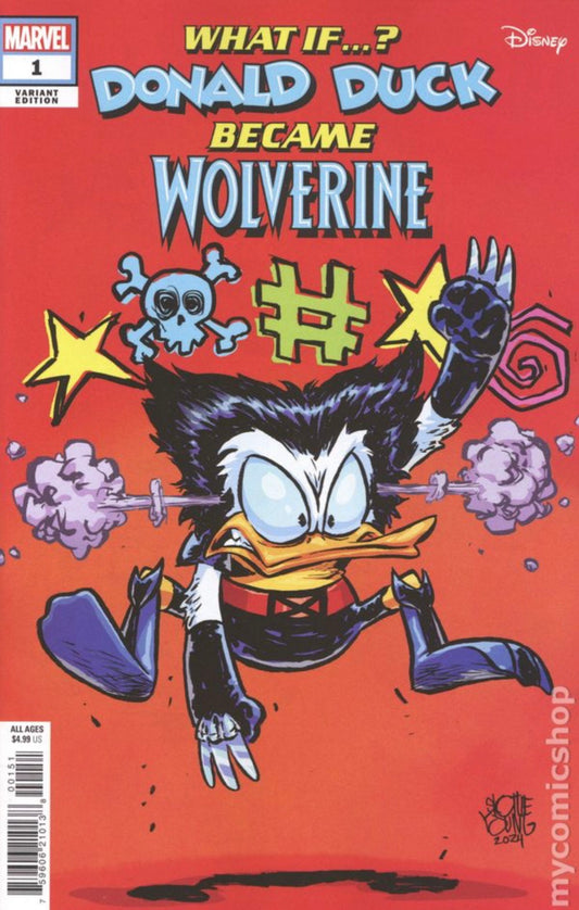 What If…? Donald Duck Became Wolverine Issue 1