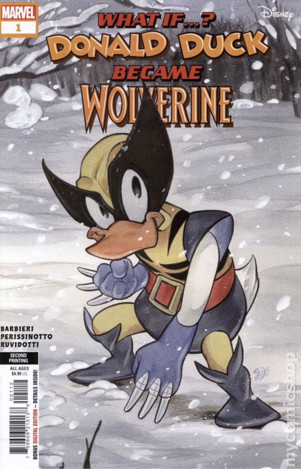What If…? Donald Duck Became Wolverine Issue 1