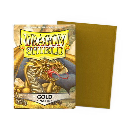 Dragon Shield - Gold - Matte Sleeves