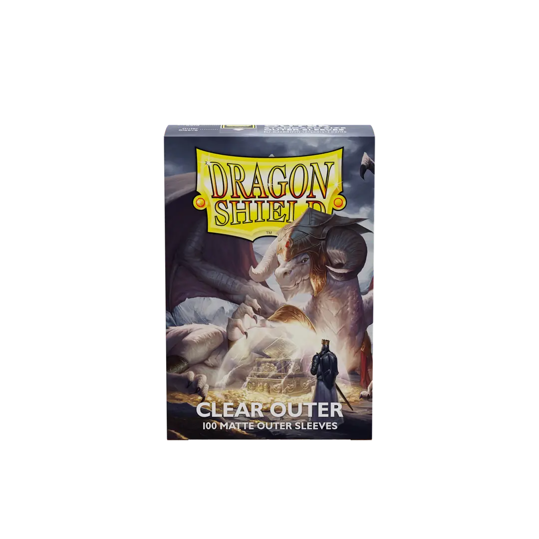 Dragon Shield - Clear - Matte Outer Sleeves