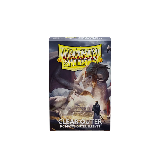 Dragon Shield - Clear - Matte Outer Sleeves