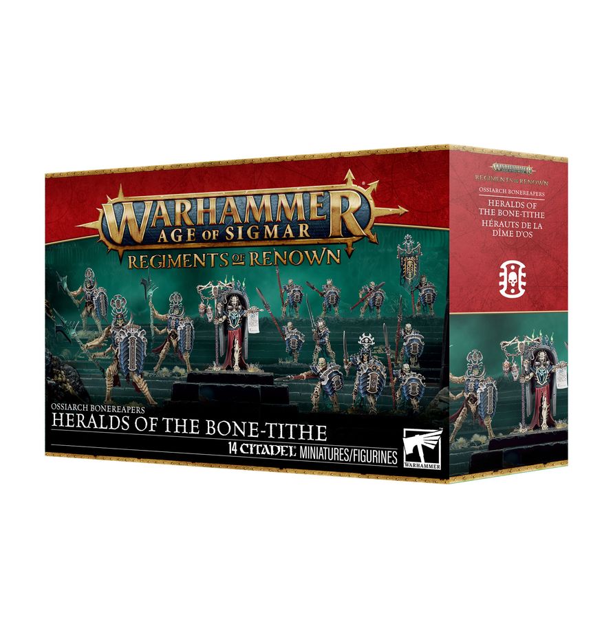 Warhammer: Age of Sigmar - Ossiarch Bonereapers - Heralds of the Bone-Tithe