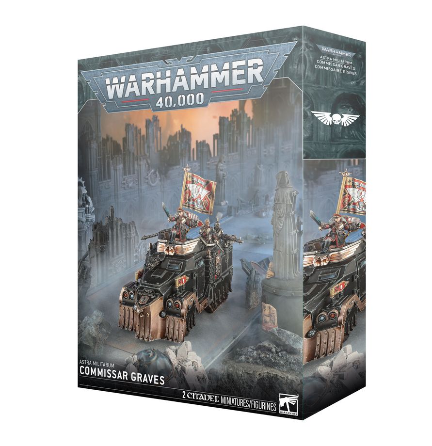 Warhammer: 40,000 - Astra Militarum - Commissar Graves