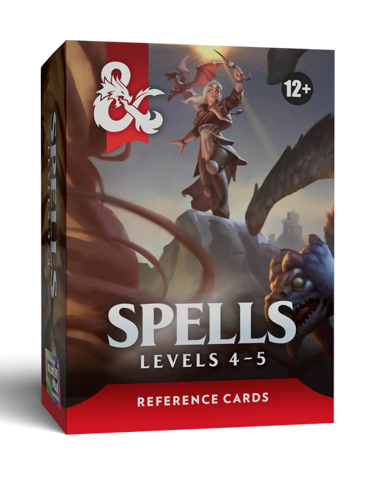 Dungeon & Dragons - Spells - Levels 4-5 - Reference Cards l