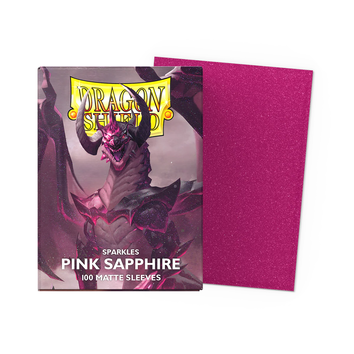 Dragon Shield - Pink Sapphire - Matte Sleeves