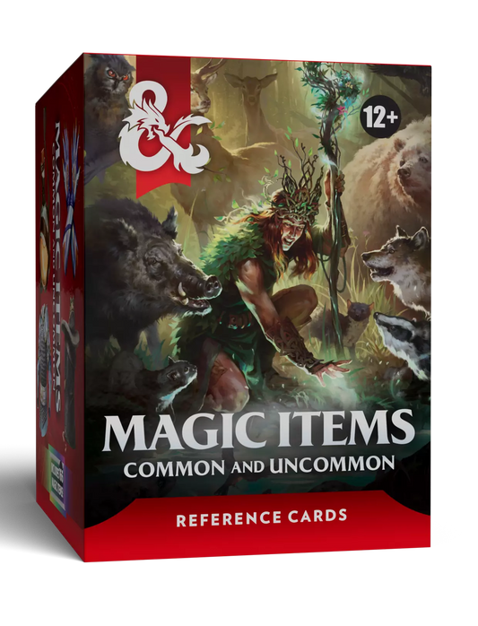 Dungeons & Dragons - Magic Items - Common and Uncommon - Reference Cards