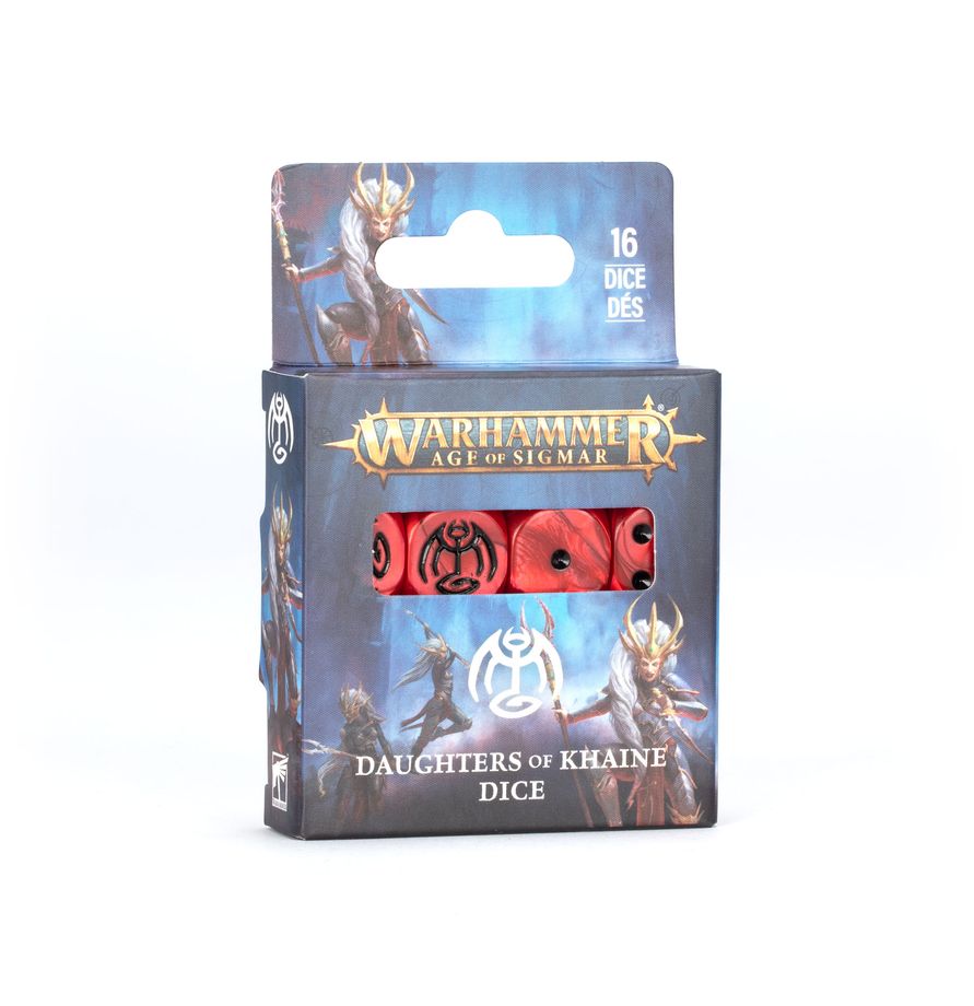 Warhammer Dice - Daughters of Khaine Dice