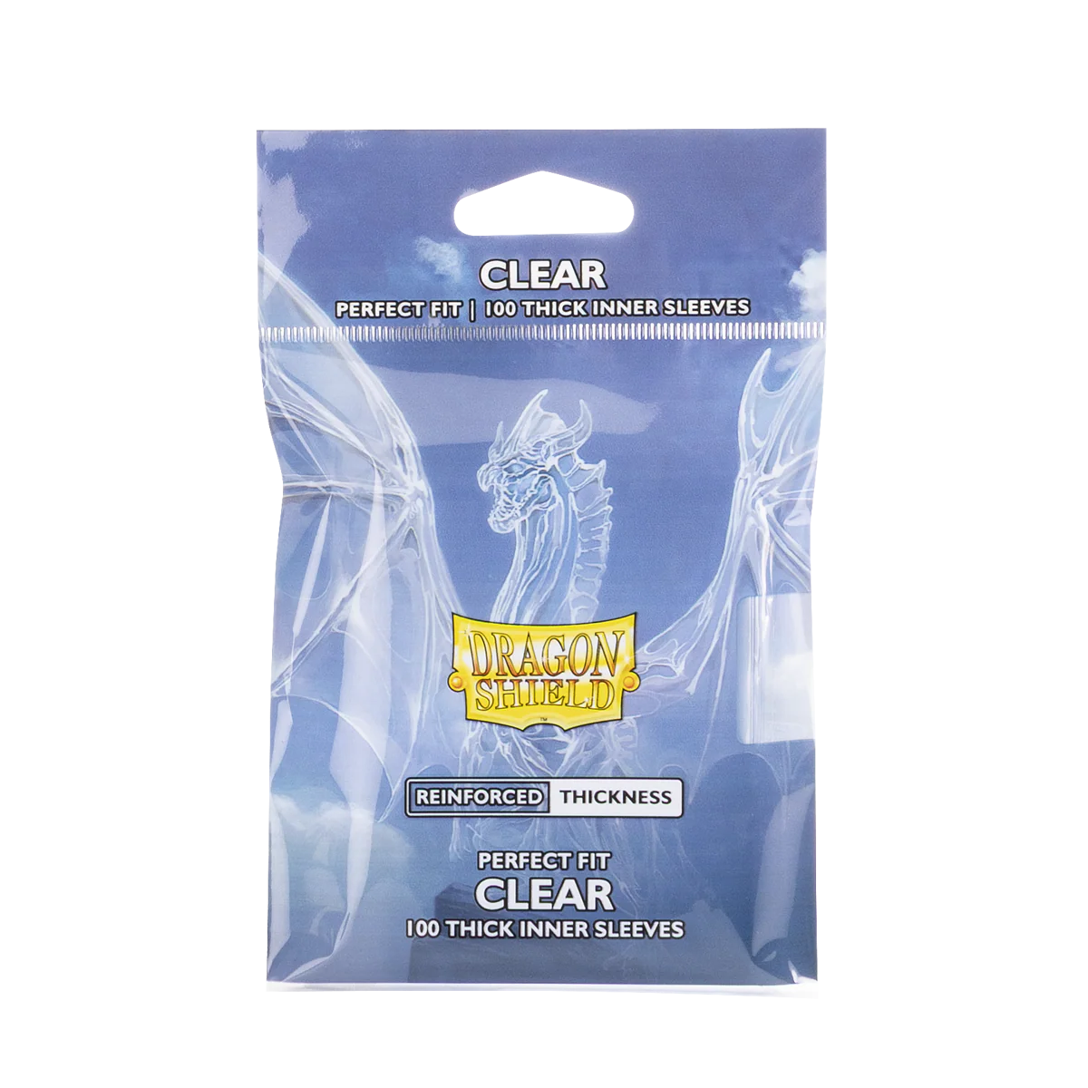 Dragon Shield - Clear - Reinforced Thickness - Perfect Fit Sleeves