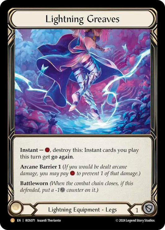 Lightning Greaves - (ROS) (RF)